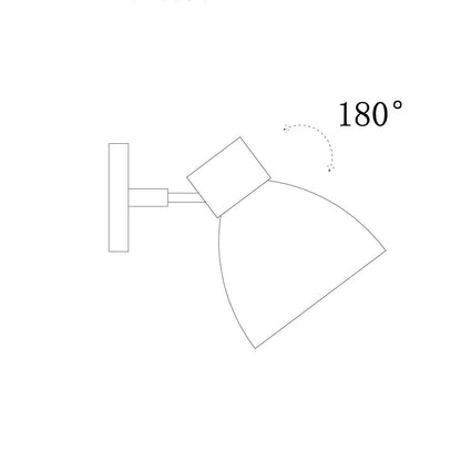 Lámpara de pared moderna ideal para cabecero de cama