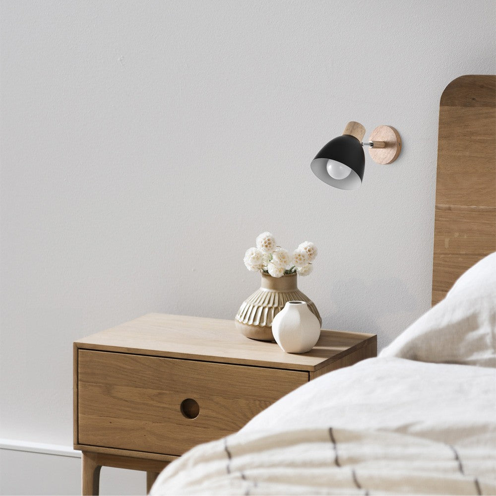 Aplique de pared Nami con pantalla orientable 180º