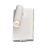 Aplique Pared Slim con USB CristalRecord 43-213-95-100