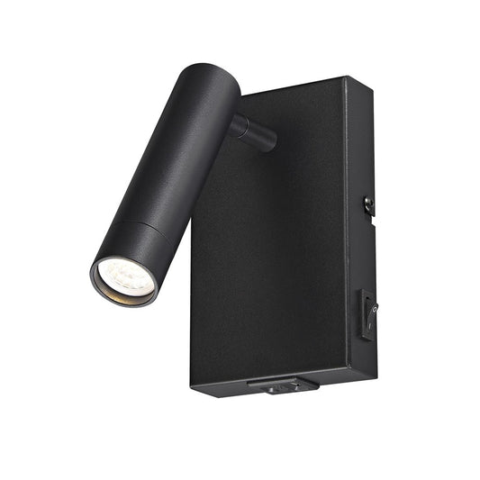 Aplique de pared Slim con USB CristalRecord 43-213-95-180
