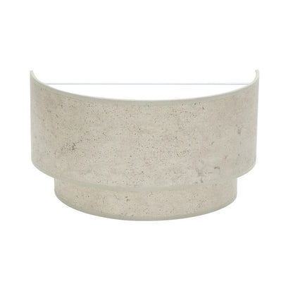 Aplique Doble Smile Fabrilamp / Abrila 175361028 diseño moderno cemento gris