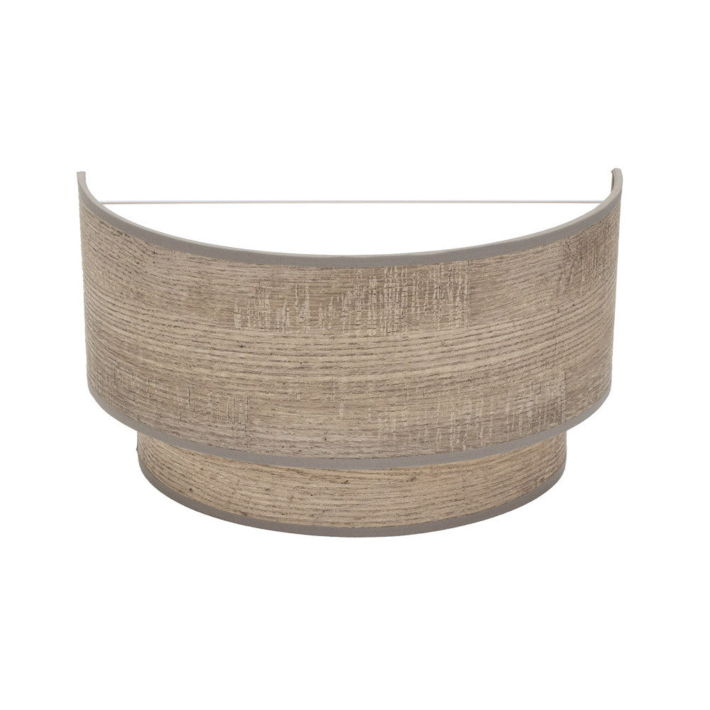 Aplique Smile Madera Gris Fabrilamp / Abrila 175361083