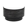 Aplique Smile de Fabrilamp / Abrila en madera negra, Ref. 175361009