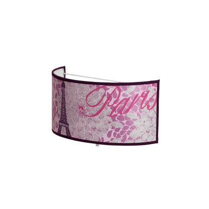 Aplique Eiffel Plata Fabrilamp / Abrila Ref. 055361010, diseño moderno para pared