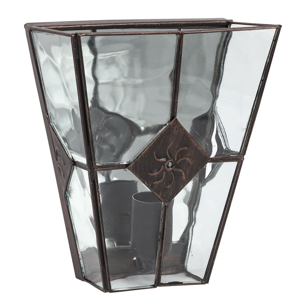 Aplique rústico Estepa Fabrilamp / Abrila 075561011 para iluminación interior