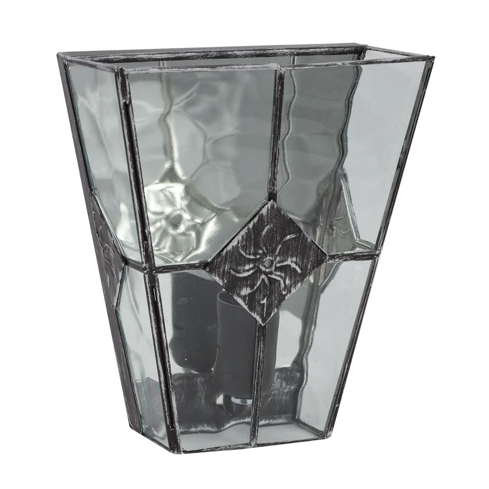 Estepa Aplique Rústico Plata Envejecida Fabrilamp / Abrila Ref. 075561010