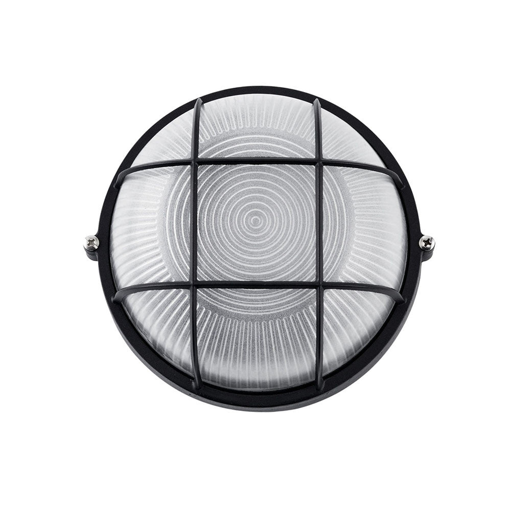 Apus Aplique Exterior Negro Fabrilamp / Abrila 148161009 para iluminación de jardín