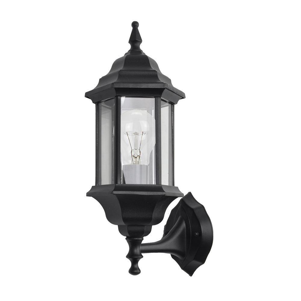 Aplique exterior Pollux Fabrilamp / Abrila negro, referencia 149461009, iluminación para pared