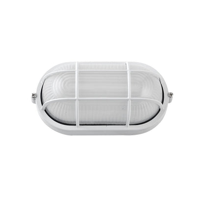 Apus Aplique Exterior Oval Blanco Fabrilamp / Abrila 148162001