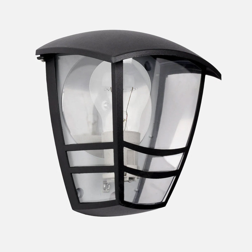 Aplique Exterior Alnilan Fabrilamp / Abrila con Reflector Negro 150261109