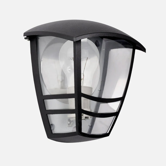 Aplique Exterior Alnilan Fabrilamp / Abrila con Reflector Negro 150261109