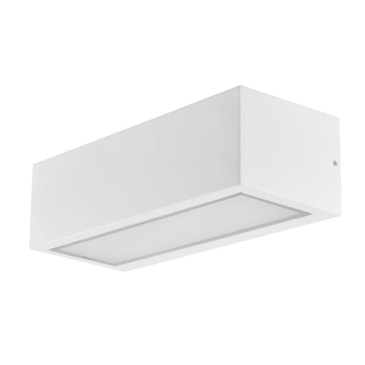 Aplique Exterior Conga Blanco Fabrilamp / Abrila 150860101 moderno con protección IP54