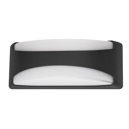 Aplique exterior Daikon Fabrilamp / Abrila moderno negro ref. 126661009