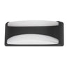 Aplique exterior Daikon Fabrilamp / Abrila moderno negro ref. 126661009