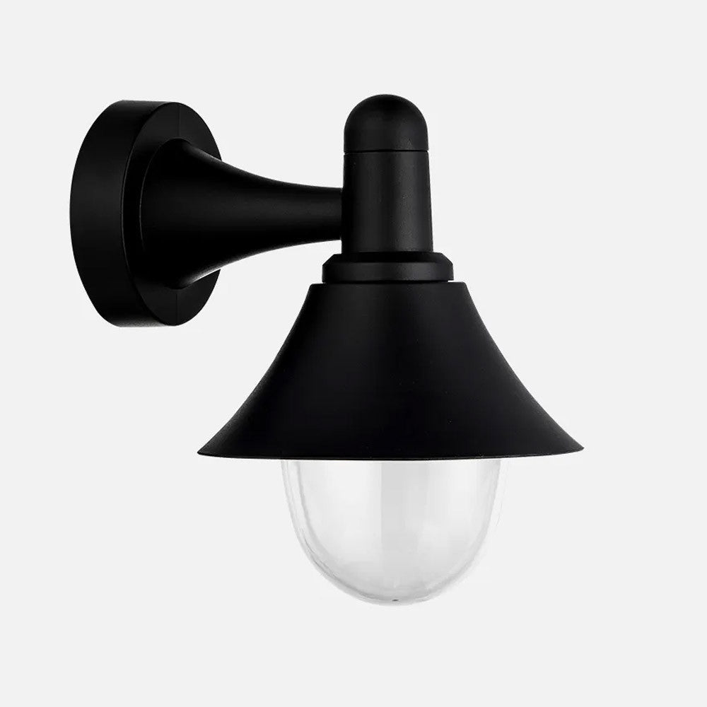 Aplique exterior Mentol negro Fabrilamp / Abrila, iluminación de jardín 127161009