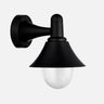 Aplique exterior Mentol negro Fabrilamp / Abrila, iluminación de jardín 127161009