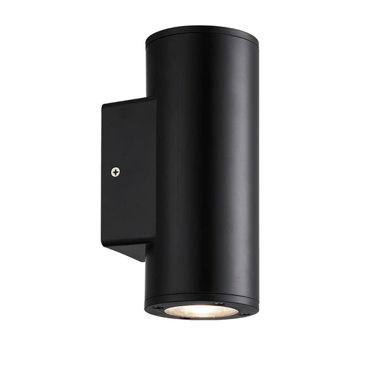 Aplique Exterior Yopol Fabrilamp / Abrila Cilindro Negro 127261109