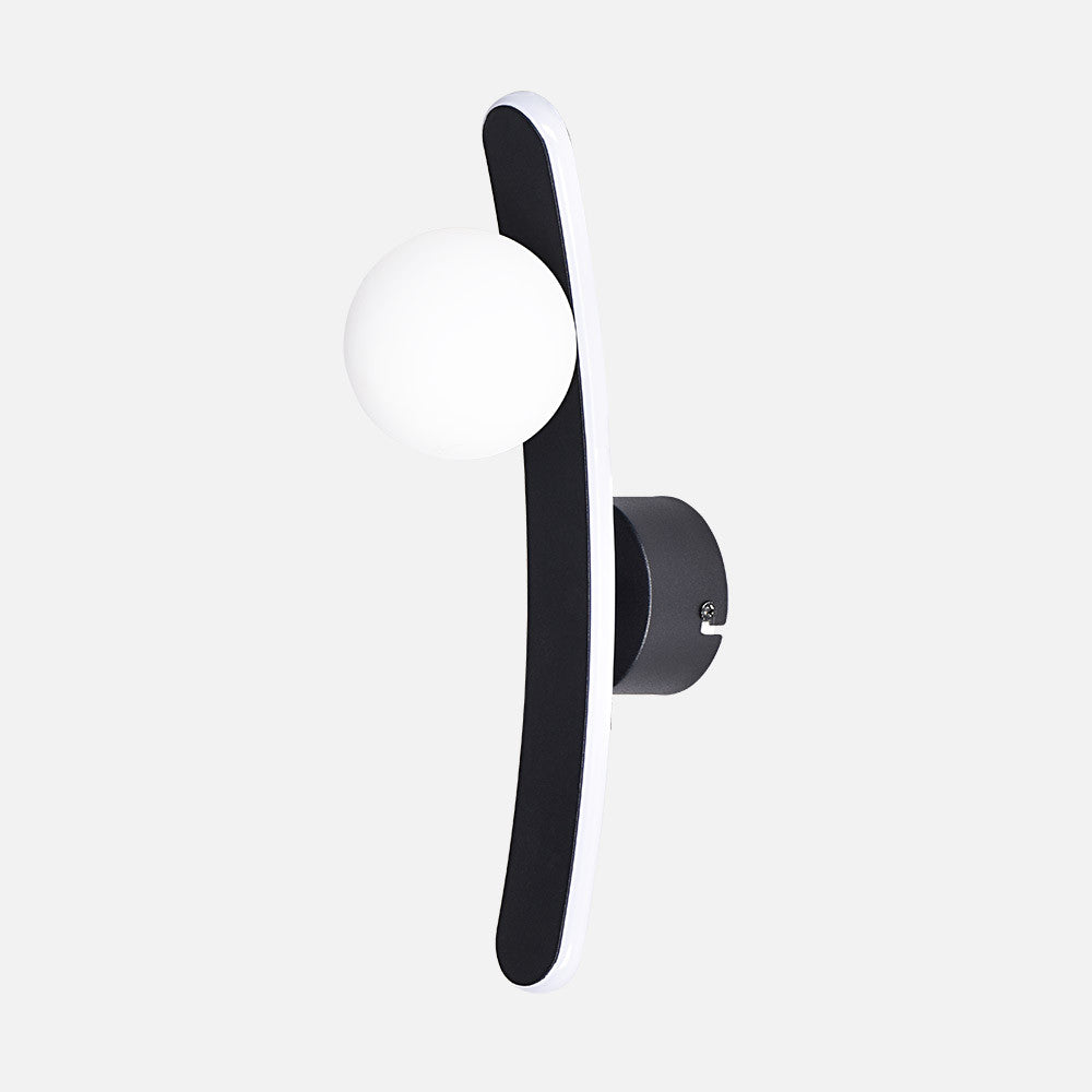 Aplique Moderno Negro Fermoselle Fabrilamp / Abrila 255161009