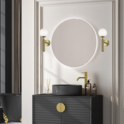 Aplique Ficus Latón AJP/Alemar Ref. 11639 - Medidas: [inserta medidas aquí] - luzguru.com
