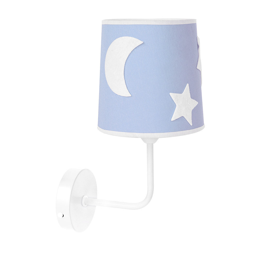 Aplique infantil Firmamento Fabrilamp / Abrila, lámpara de pared celeste para niños, referencia 054361048
