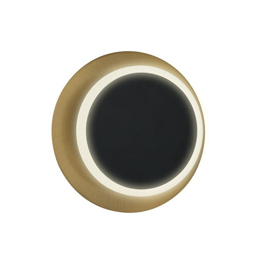 Aplique de Pared LED Fonten 18 cm Latón y Negro Alemar - vista principal | AJP / Alemar
