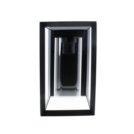 Aplique de Pared Exterior Rute 1xE27 Negro Cristal CristalRecord - imagen 2 | CristalRecord