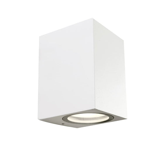 Aplique Exterior Confo 1xGU10 IP44 Blanco Mate CristalRecord - vista principal | CristalRecord