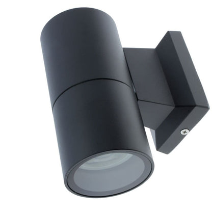 Aplique Relax fabricado en Metal color Negro para iluminación exterior