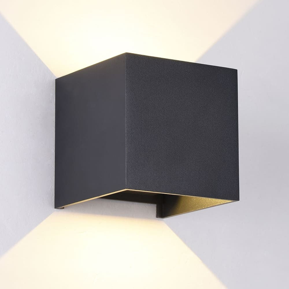 Aplique Open LED Antracita CristalRecord 43-410-10-382 para exterior IP54