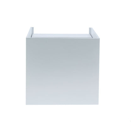 Aplique Open fabricado en Aluminio inyectado color Blanco