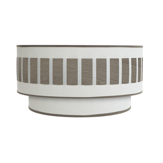 Aplique Ivanna Blanco/Madera Gris Fabrilamp - Diseño Moderno y Elegante para Iluminación Interior
