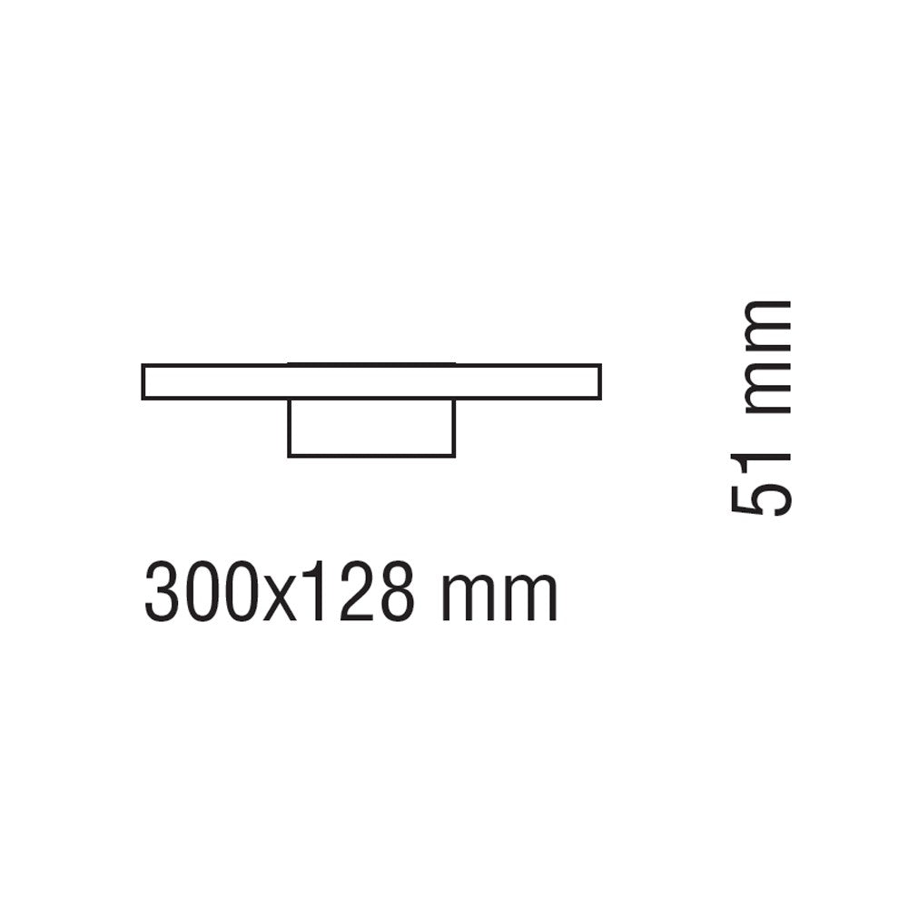 Luz neutra ideal para espejo de baño