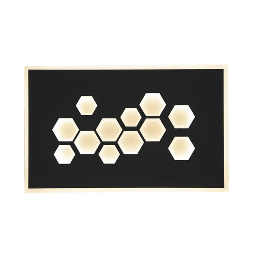 Aplique LED Dembe Negro 11385 de AJP / Alemar - luzguru.com