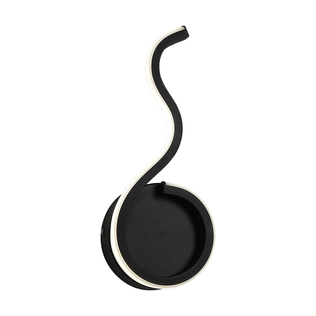 Aplique LED Macan Negro 11496 - AJP / Alemar - luzguru.com