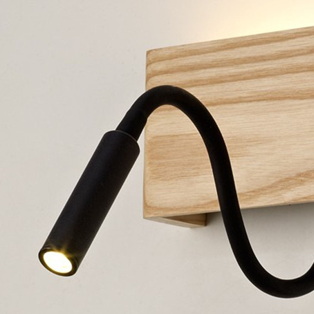 Aplique LED con puerto USB integrado para carga