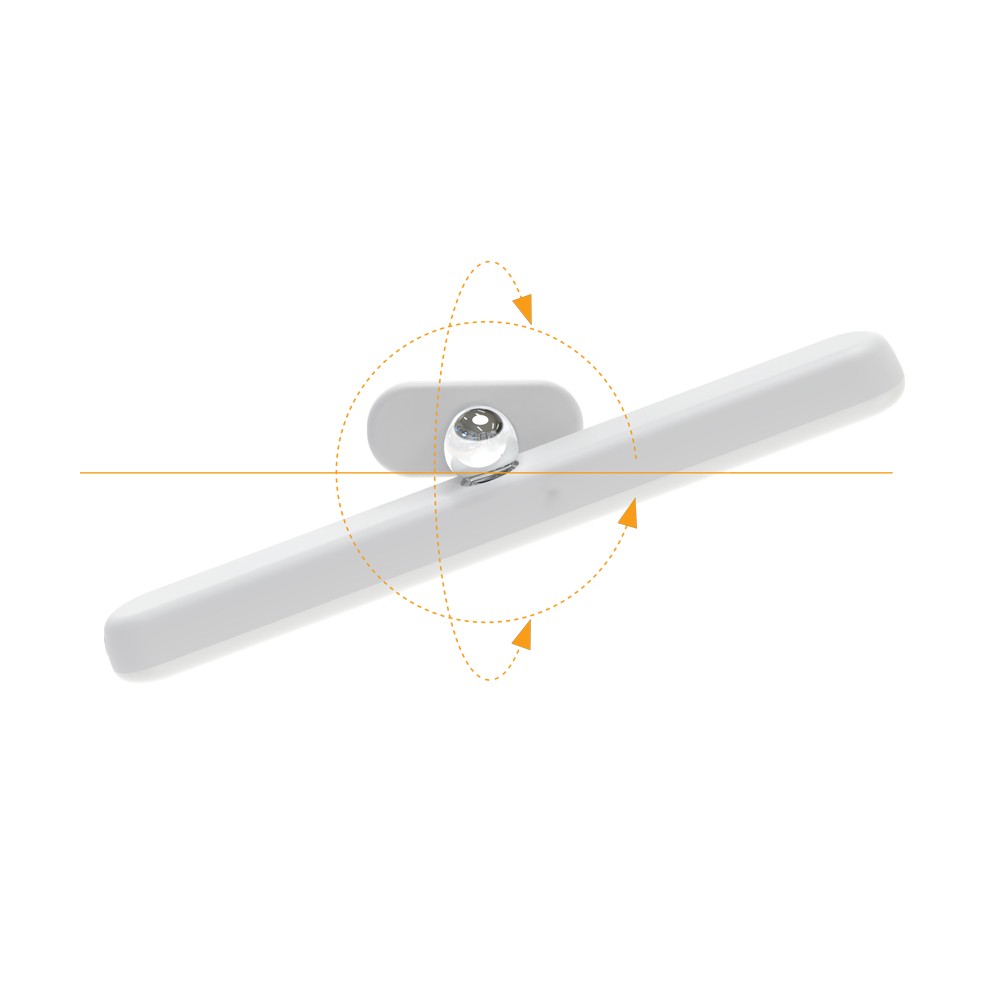 Aplique LED con 120 lúmenes, ideal para una luz neutra y agradable