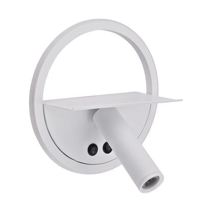 Aplique LED Palmer Blanco 8W 3000K - AJP / Alemar - luzguru.com