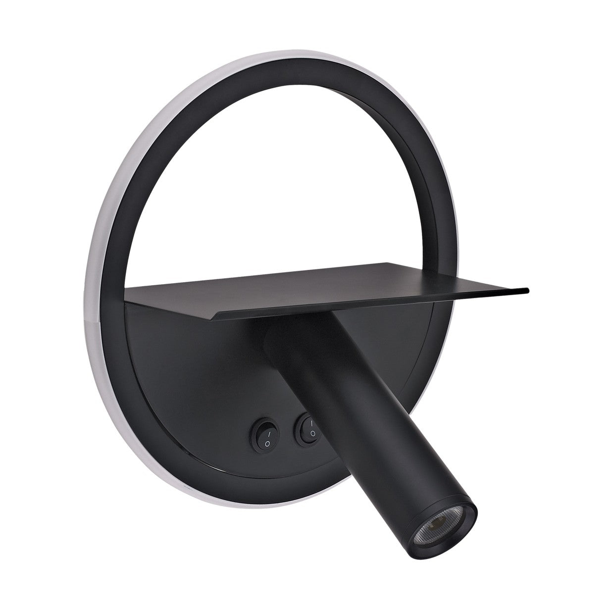 Aplique LED Palmer Negro 11604 de AJP / Alemar - luzguru.com