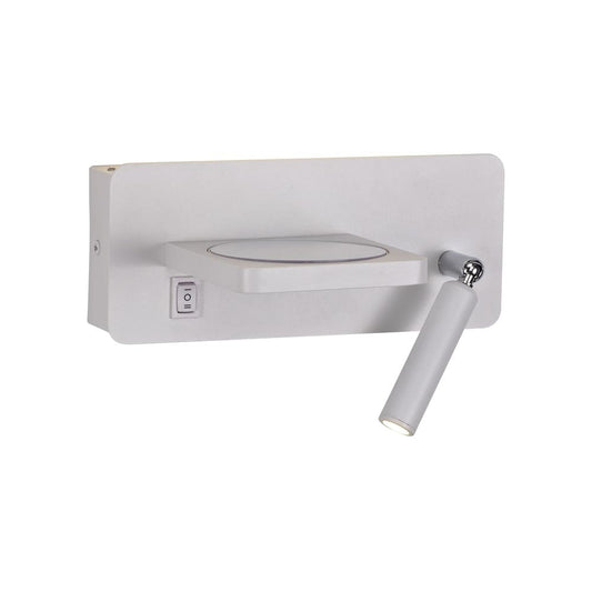 Aplique LED Rob con USB CristalRecord 43-309-08-300
