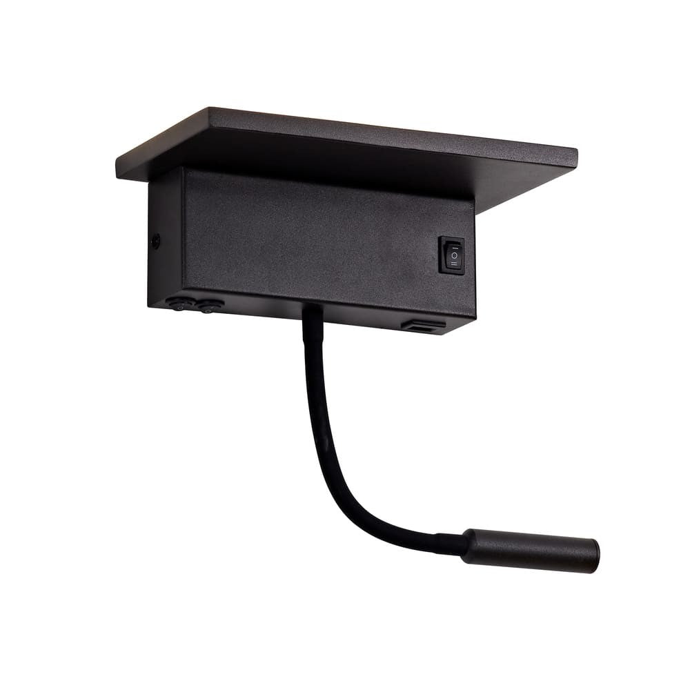 Aplique LED Rob2 CristalRecord 43-229-08-380 con USB y carga inalámbrica