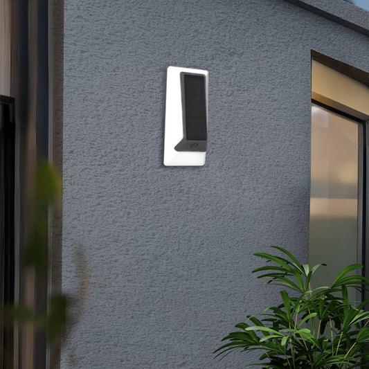 Aplique Liot fabricado en ABS color blanco y negro para exterior