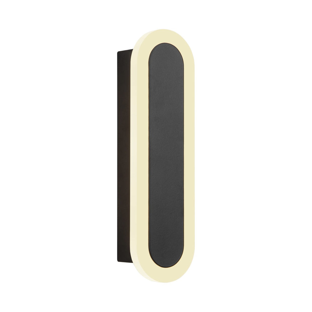 Aplique de Pared LED Sultán 20 cm Negro 8W AJP