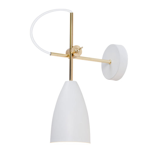 Aplique de Pared Manus Blanco-Brass AJP / Alemar - 10931 - luzguru.com