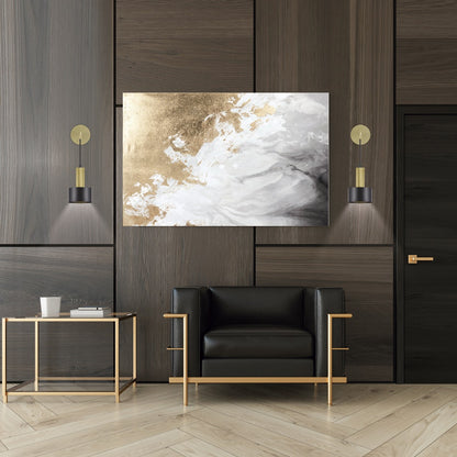 Medidas aplique pared Mojave Latón Ref. 11342 AJP/Alemar - LuzGuru.com
