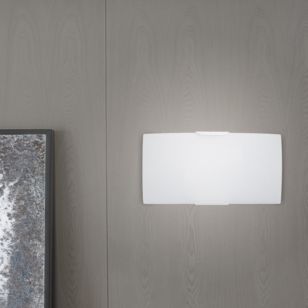 Aplique Nomad Blanco AJP/Alemar (Ref. 10797): Dimensiones detalladas. Iluminación elegante y sencilla para tu hogar.  Compra en luzguru.com
