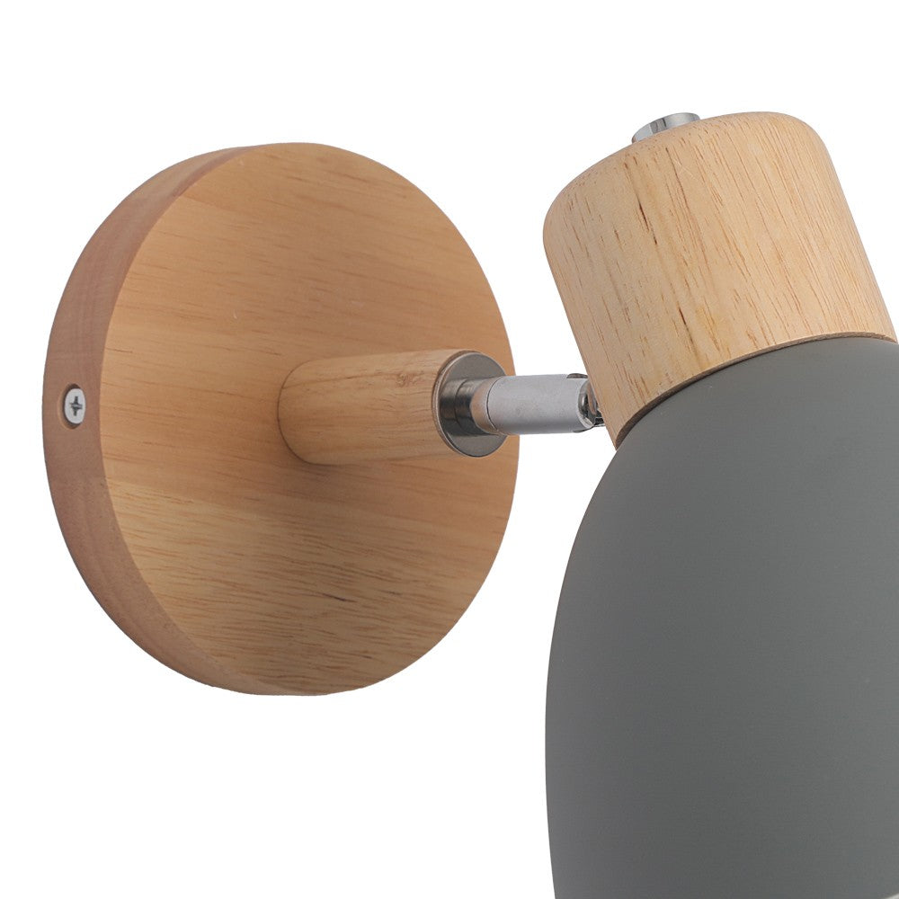 Aplique de pared con pantalla orientable 180º