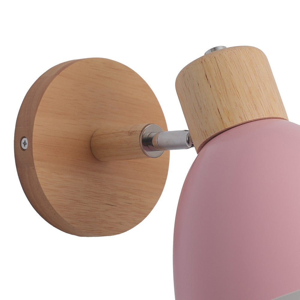 Aplique de pared con pantalla orientable 180º para niños