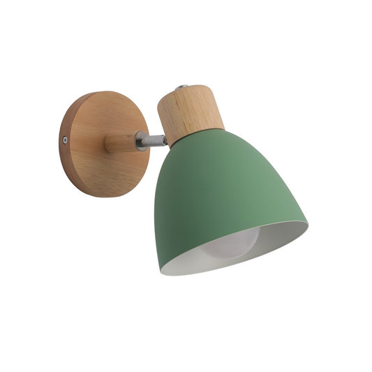 Aplique de Pared Nami Verde Infantil Orientable E27 CristalRecord - vista principal | CristalRecord
