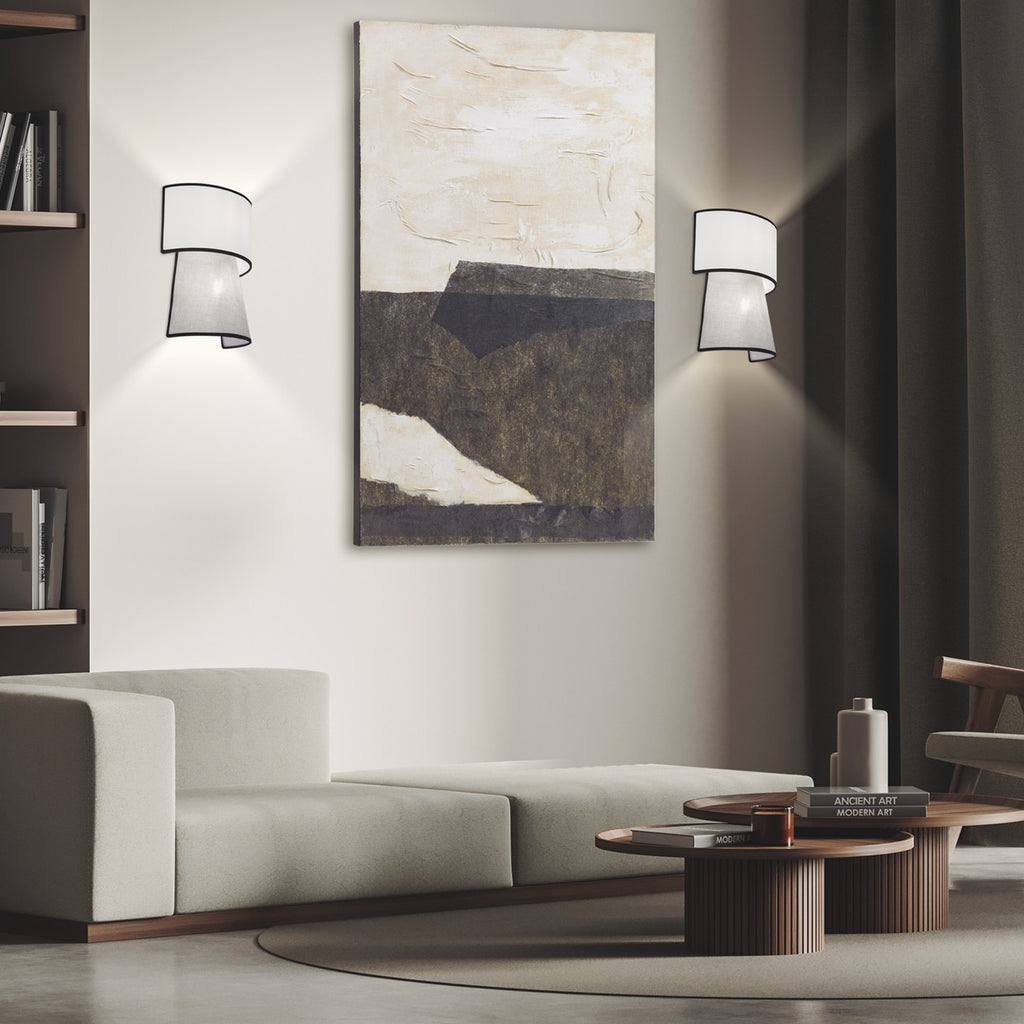 Aplique Selma AJP/Alemar (Ref. 11198): medidas detalladas. Iluminación elegante y sofisticada para tu hogar.  Compra ahora en luzguru.com
