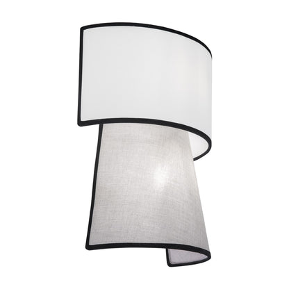 Medidas aplique Selma Blanco-Visón AJP/Alemar (Ref. 11198) - Iluminación elegante para tu hogar.
